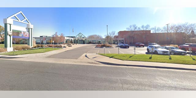 Aurora Central High School. Five teenagers were shot Monday at a park across from the school, police said. 