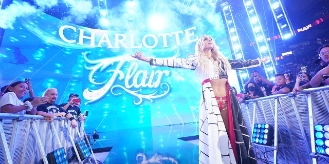 Charlotte Flair has been feuding with Becky Lynch since the two swapped brands and titles.
