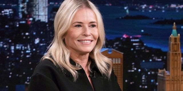 THE TONIGHT SHOW STARRING JIMMY FALLON -- Episode 1533 -- Pictured: Comedian Chelsea Handler during an interview on Monday, October 11, 2021 -- (Photo By: Sean Gallagher/NBC/NBCU Photo Bank via Getty Images)
