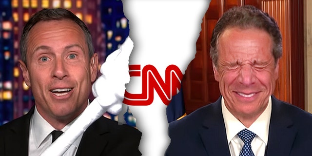 CNN’s Chris Cuomo performed prop comedy with his brother New York Gov. Andrew Cuomo during a widely panned segment in 2020. 