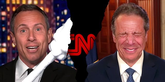 CNN’s Chris Cuomo performed prop comedy with his brother New York Gov. Andrew Cuomo during a widely panned segment in 2020. 