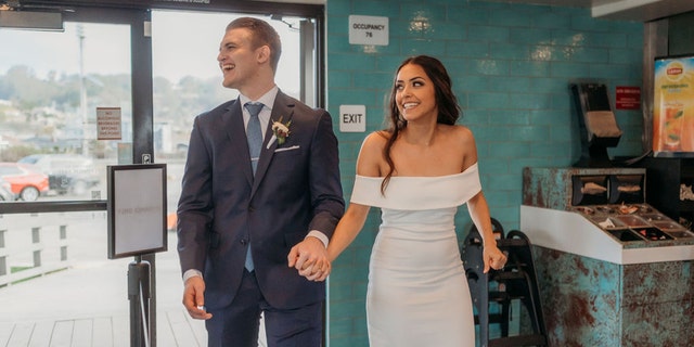 Garcia and Howser told Fox News Digital they chose to have their reception at Taco Bell because they love the chain and they wanted a "low-stress, inexpensive" wedding.