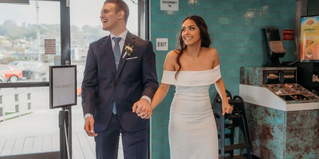 Garcia and Howser told Fox News Digital they chose to have their reception at Taco Bell because they love the chain and they wanted a "low-stress, inexpensive" wedding.