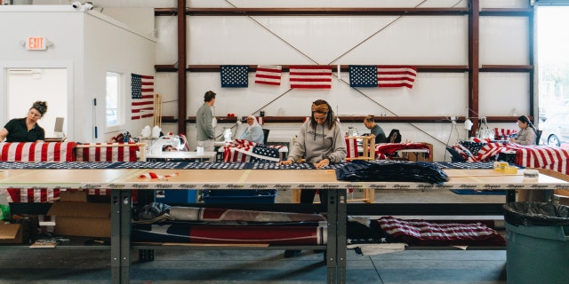 Allegiance Flag Supply Workshop (Credit: Allegiance Flag Supply)