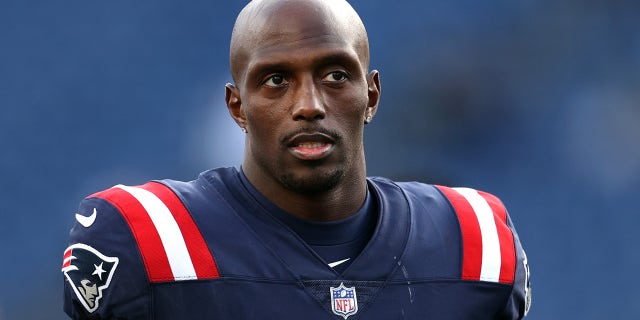 Devin McCourty of the New England Patriots looks on after the game against the New York Jets at Gillette Stadium on Oct. 24, 2021, in Foxborough, Massachusetts.