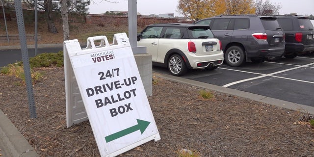 Douglas County, CO polling place.