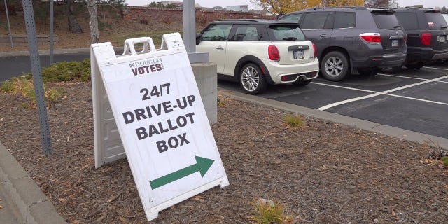 election Douglas County, CO polling place.