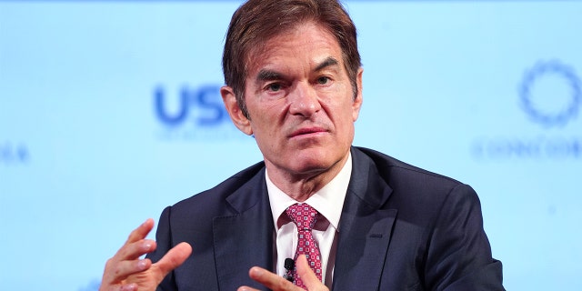 Dr. Mehmet Oz, Professor of Surgery, Columbia University speaks onstage during the 2021 Concordia Annual Summit - Day 2 at Sheraton New York on September 21, 2021 in New York City. (Photo by Leigh Vogel/Getty Images for Concordia Summit)