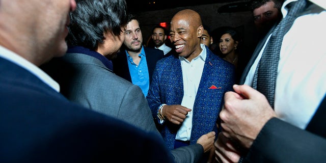 Eric Adams attends the Mayor Elect Eric Adams Celebration Party at Zero Bond on November 02, 2021 in New York City. (Photo by Eugene Gologursky/Getty Images for Haute Living)
