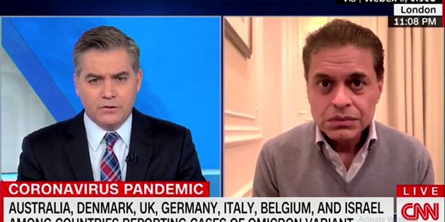 Fareed Zakaria and Jim Acosta discuss the Omicron variant of the coronavirus on CNN, November 28, 2021.