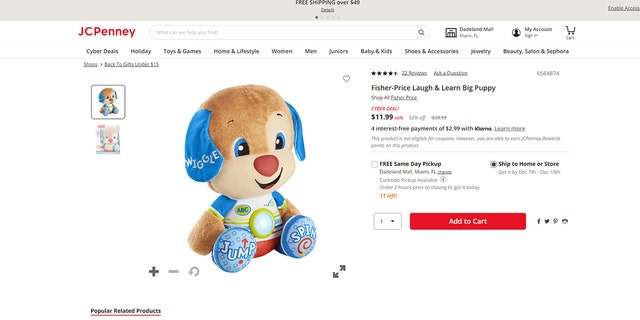 Fisher-Price Laugh &amp; Learn Big Puppy