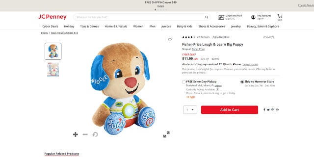 Fisher-Price Laugh & Learn Big Puppy