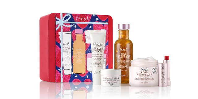 Fresh Rose Deep Hydration Skincare Value Set