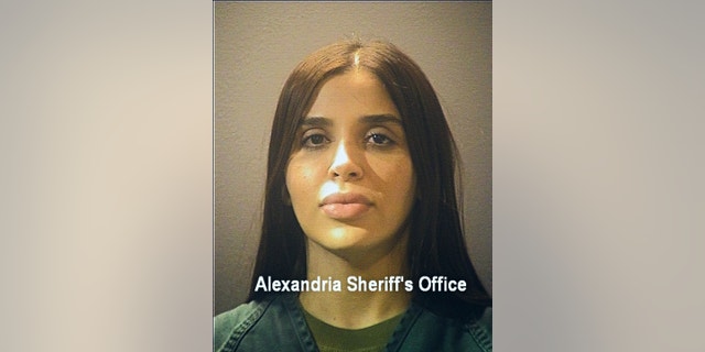 Emma Coronel Aispuro, wife of Joaquin "El Chapo" Guzman, poses for a mug shot after being booked at Alexandria Adult Detention Center on February 22, 2021 in Alexandria, Virginia. (Photo by Alexandria Sheriff’s Office via Getty Images)