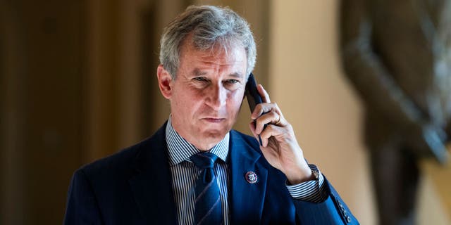 Rep. Matt Cartwright, D-Pa., is seen in the U.S. Capitol before a meeting of the House Democratic Caucus on Monday, August 23, 2021.