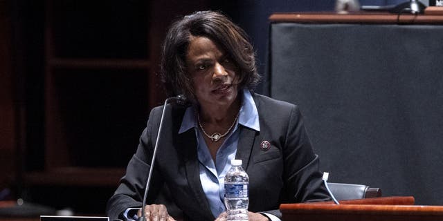 Rep. Val Demings speaks during a House Judiciary Committee hearing in Washington on Oct. 21, 2021. (Greg Nash/The Hill/Bloomberg via Getty Images)
