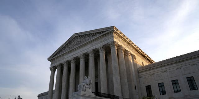 The U.S. Supreme Court in Washington, D.C., U.S., on Wednesday, Nov. 17, 2021. Two key U.S. House moderates said they anticipate official estimates by congressional scorekeepers of the White House's tax and spending plan might fall short of projections that it pays for itself, but they indicated that might not doom the measure. Photographer: Stefani Reynolds/Bloomberg via Getty Images