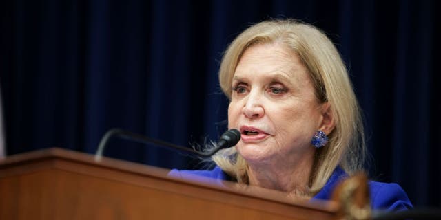 Rep. Carolyn Maloney speaks at a hearing of the House Committee on Oversight and Reform on Nov. 16, 2021 in Washington, D.C. 