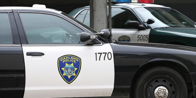 Oakland Police Department vehicles
