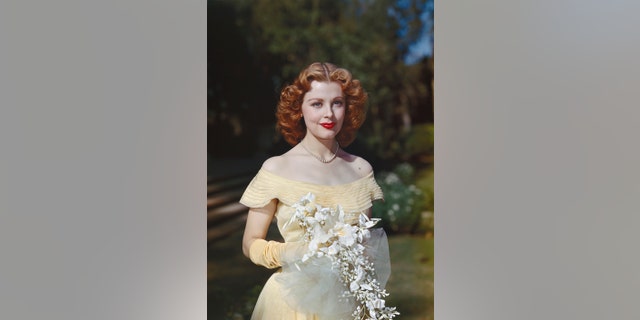 American actress Arlene Dahl, circa 1950.