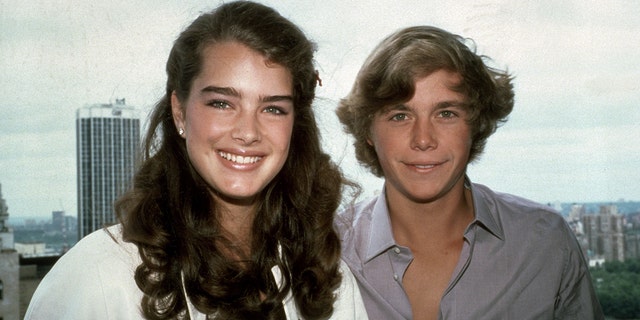 Brooke Shields and ‘Blue Lagoon’ co-star Christopher Atkins in New York City, circa 1980.