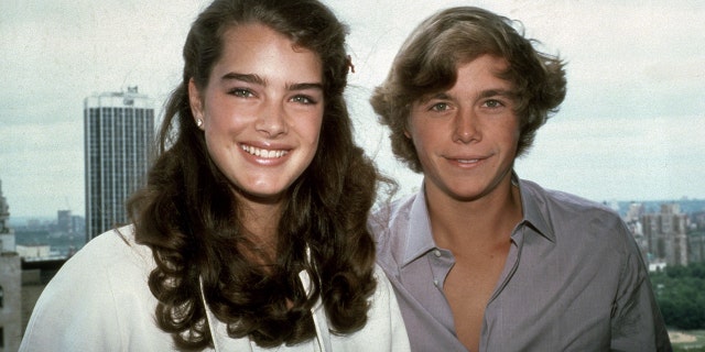 Brooke Shields and ‘Blue Lagoon’ co-star Christopher Atkins in New York City, circa 1980.