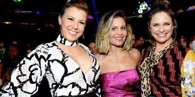 Candace Cameron Bure and Andrea Barber attended Jodie's wedding on Saturday. The "Fuller House" stars attended the Nickelodeon Kids' Choice Awards in 2019.