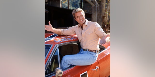 John Schneider (as Bo Duke) in the made-for-television movie "The Dukes of Hazzard: Reunion!" circa 1997.
