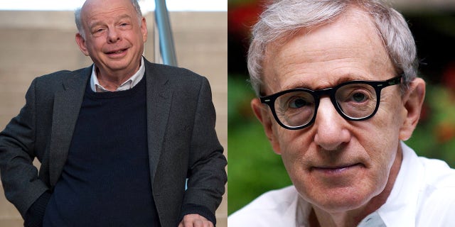 Wallace Shawn (izquierda) previously wrote an op-ed about why he's choosing to still work with Woody Allen.