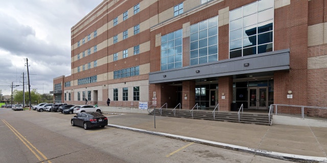 A street view of Harris County Jail.