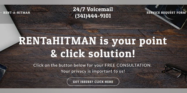 The operator of Rent-A-Hitman alerts authorities to inquiries from those trying to harm others.