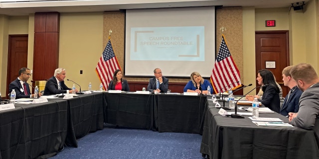 Reps. Elise Stefanik, Greg Murphy and Kat Cammack host a roundtable discussion about free speech on college campuses