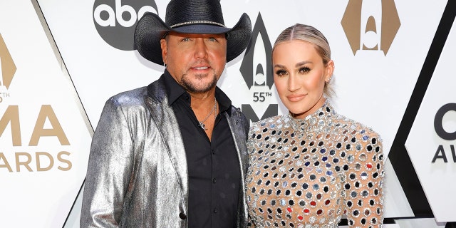 Jason Aldean recently defended his wife, Brittany Aldean, against criticism after she posted photos of herself and their kids sporting anti-Joe Biden shirts.