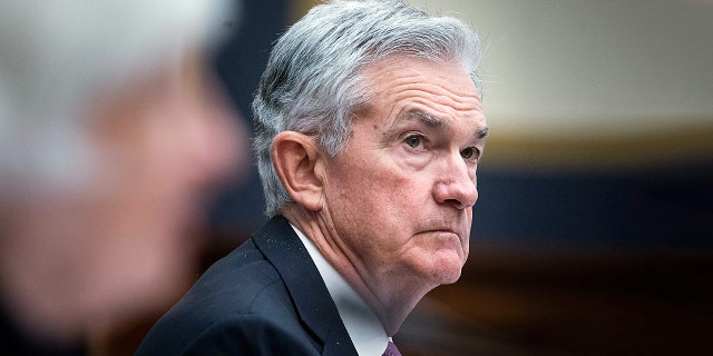 The chairman of the US Federal Reserve Jerome Powell testified before the meeting of the House Oversight and Government Reform Committee about the supervision of the Department of Finance and the Federal Reserve's Pandemic Response, on the Capitol Hill in Washington, DC, September 30, 2021. (Photo by Al Drago / various sources / AFP) (Photo by AL DRAGO/AFP via Getty Images)