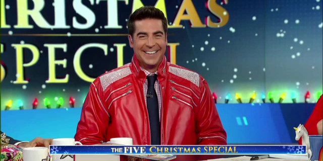 As a child, Jesse Watters desperately wanted a Michael Jackson jacket — which his colleague Dana Perino from "The Five" finally tracked down for him during a "Secret Santa" gift exchange. Watters shares his views on the War on Christmas and more in "All American Christmas." (Courtesy FOX News)