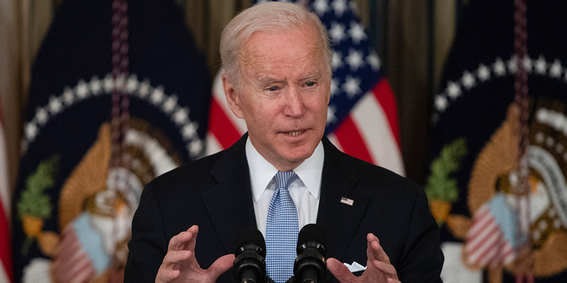 President Joe Biden at the White House in Washington, DC on November 6, 2021. (Getty Images)