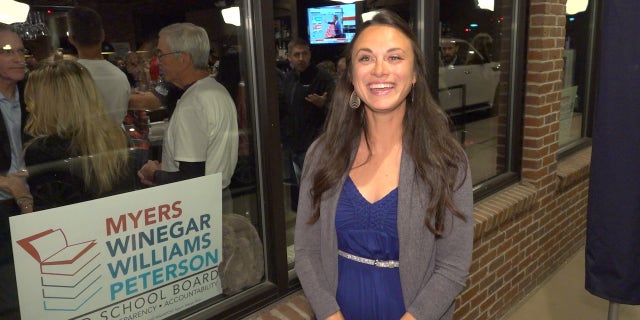 Kaylee Winegar, "Kids First" school board candidate