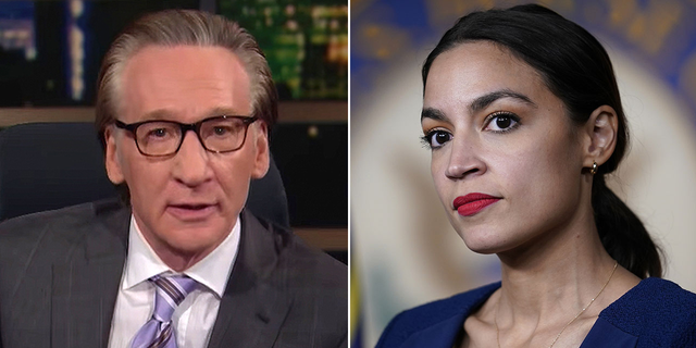 Bill Maher took aim at U.S. Rep. Alexandria Ocasio-Cortez, D-N.Y., during Friday night's edition of "Real Time."