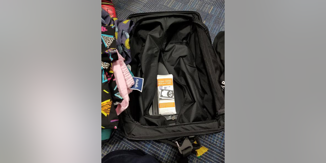 The couple was carrying more than $23,000 in unreported currency.