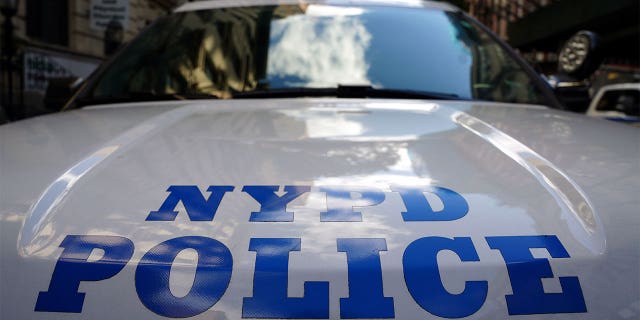 A New York City police car is pictured, amid the coronavirus disease (COVID-19) pandemic, in the Manhattan borough of New York City, New York, U.S., November 1, 2021. 