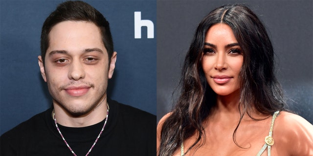 Kim Kardashian opened up about how she's at "peace" in her relationship with Pete Davidson.
