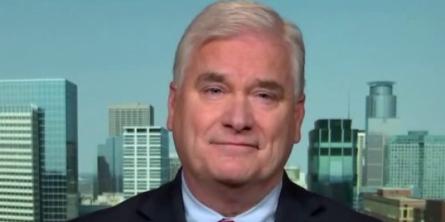 National Republican Congressional Committee Chair Rep. Tom Emmer of Minnesota during an interview on Fox News