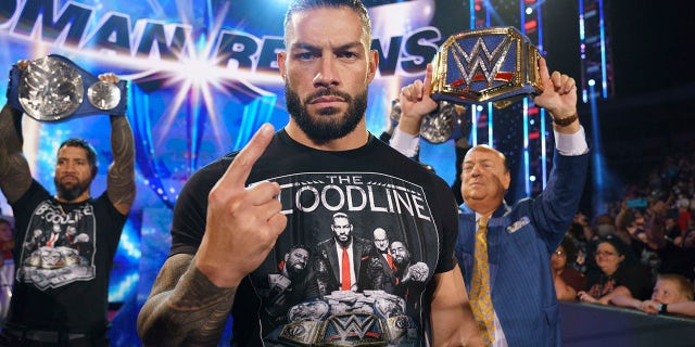 Roman Reigns is the leader of The Bloodline.