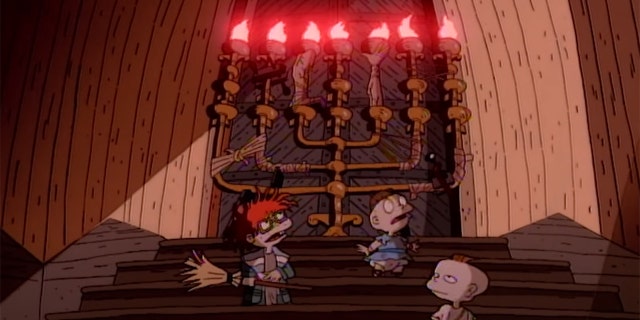 "Rugrats" looked at the story of Hanukkah in a 1996 special holiday episode.