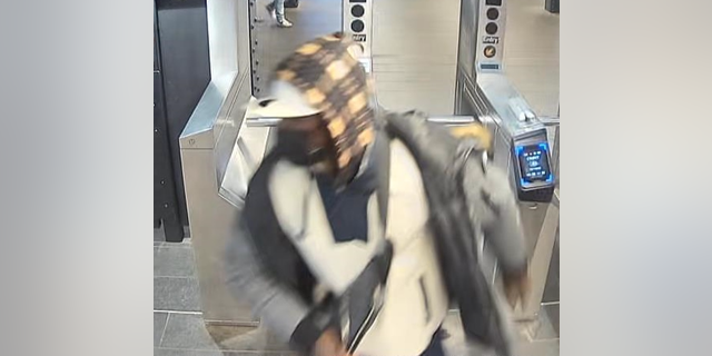 The suspect fled the subway station after allegedly stabbing a 32-year-old man in an 