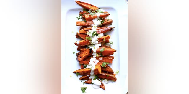 Studio Delicious' spicy sweet potato recipe can be made in an hour.