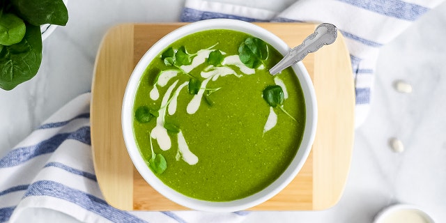 "I love making this recipe in the fall because it's the perfect soup to cozy up with on a chilly day," Riley tells Fox News.