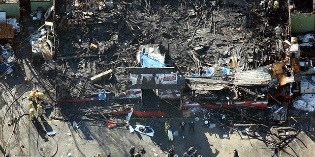 The Station Nightclub went up in flames during a Great White performance.