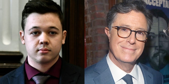 Kyle Rittenhouse and Stephen Colbert