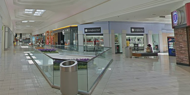 An interior view of the Sun Valley Mall in Concord, California